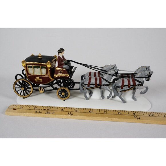 Department 56 Heritage Village Royal Coach #5578-6 Original Box Retired 1989 - Picture 2 of 8